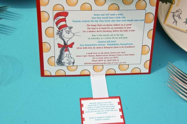 Dr. Seuss Themed Baby Shower – Baby Shower Ideas 4U