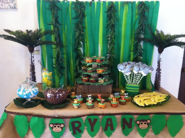 Jungle Animal Cake Ideas