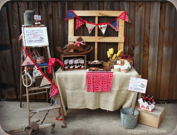 Lil Buckaroo Baby Shower Country Theme