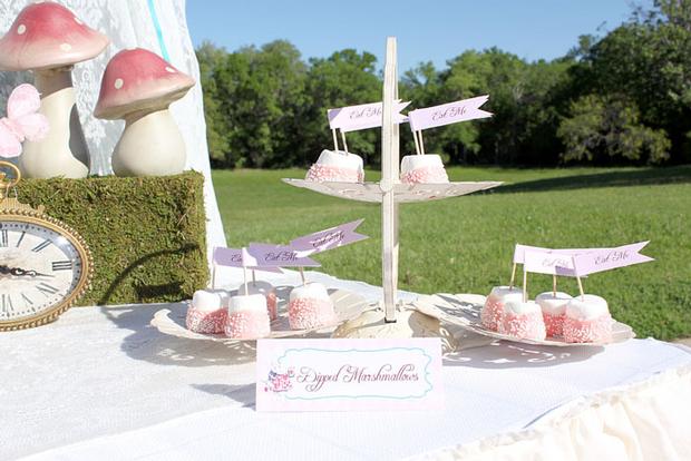 Shabby Chic Alice In Wonderland Birthday Party – More Ideas Added!