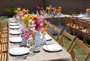 pink woodland baby shower