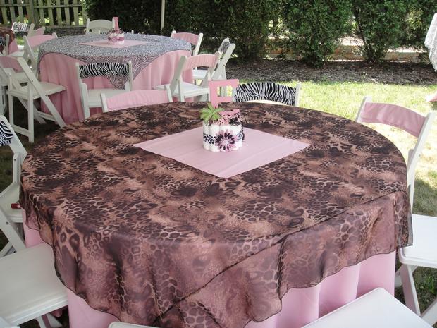 Born to be Wild Pink Baby Shower Theme