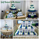 Golf Themed Baby Shower