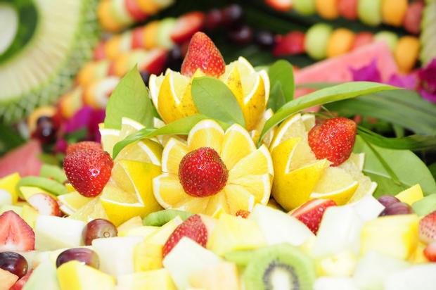 Decorative Tropical Fruits Flower