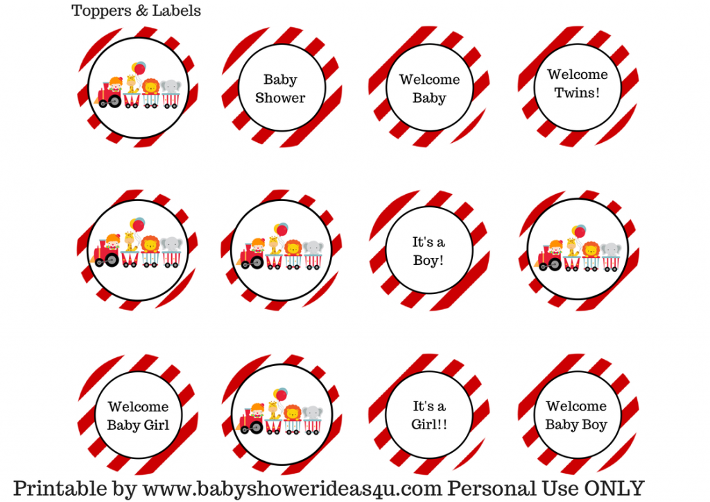 FREE Circus Printables FREE Circus Printables