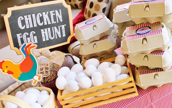 Chicken Egg Hunt game