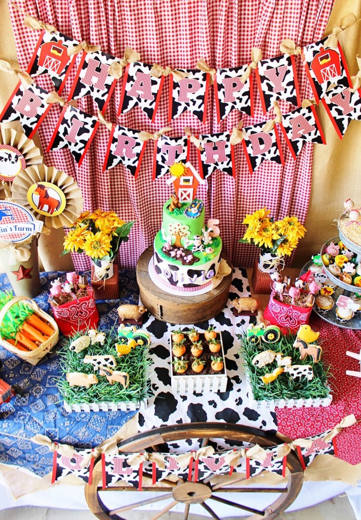 Cute Farm Party - Farm Animal Baby Shower Ideas