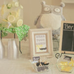 Green and Yellow Baby Shower