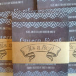 Chalkboard Themed Baby Shower