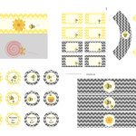 Free Mommy to BEE Baby Shower Printable