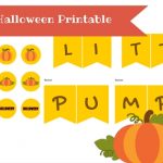 Free Little Pumpkin Printable