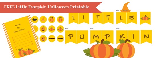 Free Little Pumpkin Halloween Printable