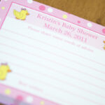 Pink Rubber Ducky Baby Shower