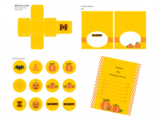 Free Little Pumpkin Halloween Printable