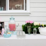 Pretty Backyard Baby Shower