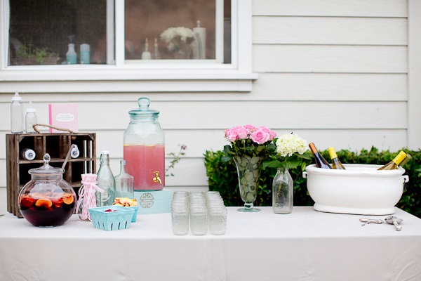 simple and easy backyard baby shower