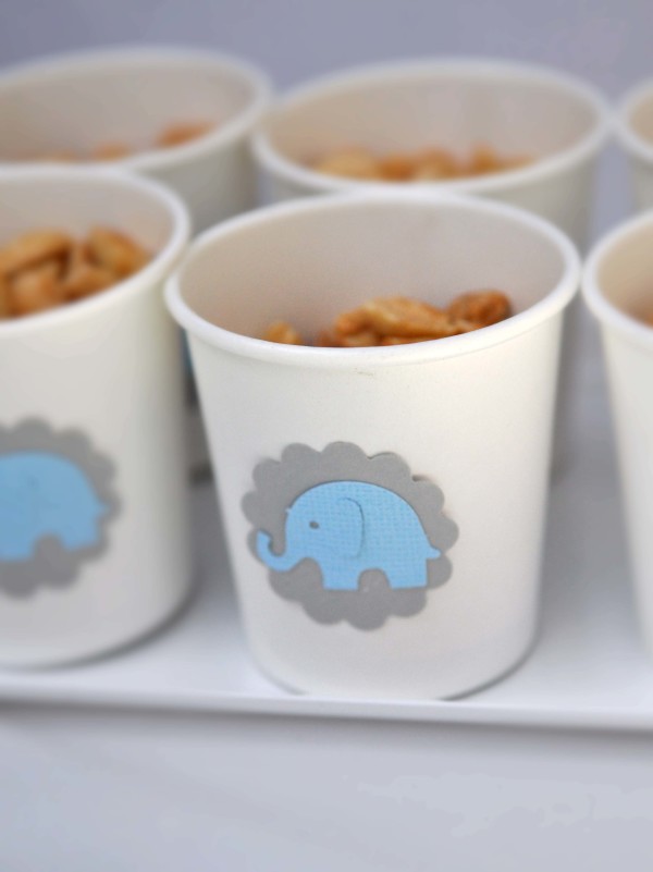 Sweet Blue Elephant Baby Shower Party