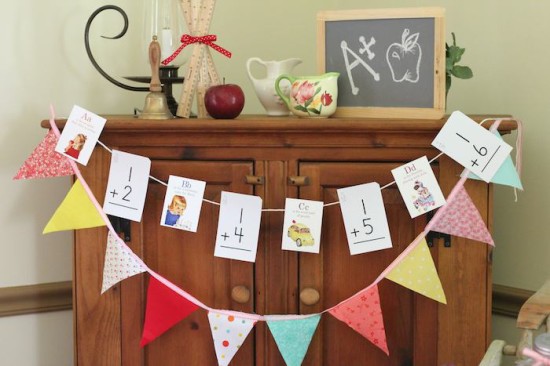 fabric diy banner