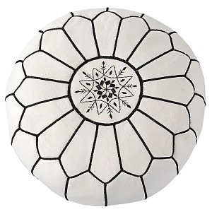 Mint Gold Modern Nursery ottoman