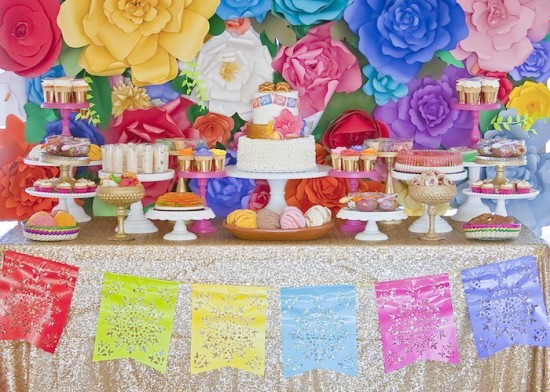 Fiesta theme Dessert Table  Mexican party theme, Mexican theme