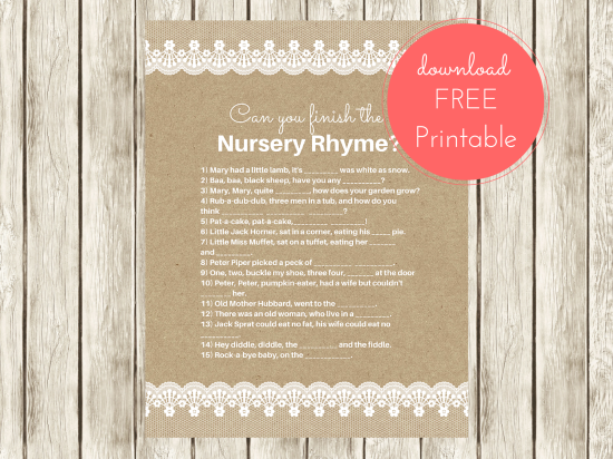 free-nursery-Rhyme-baby shower-game-chalkboard