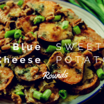 Blue Cheese Sweet Potato Rounds Recipe