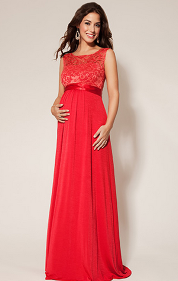 sunset-red-Sweet Valentine's Maternity