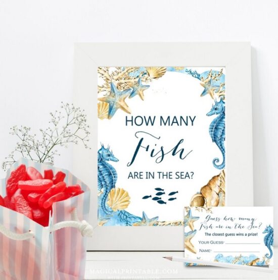 Guess How many Fish are in the Sea