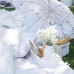 Whimsical Lace and Flower Shower