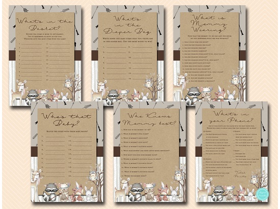 tlc645-rustic-boho-woodland-baby-shower-game-package-printables