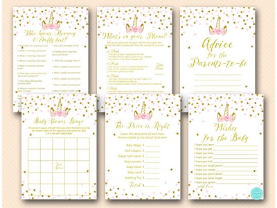 Unicorn-Baby-Shower-Games-Package