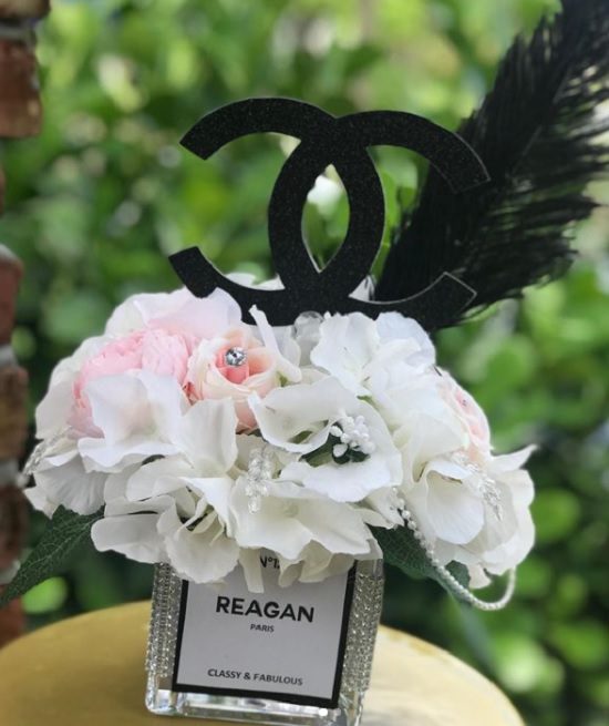 beautifully embellished vases