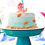 Vintage Beach Theme Baby Shower