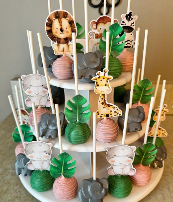 zoo animals toppers