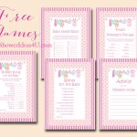 FREE Girl Baby Shower Game & Activity Pack
