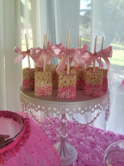 Tutu and Tiara Baby Shower treats