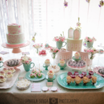 Vintage Pastel Baby Christening
