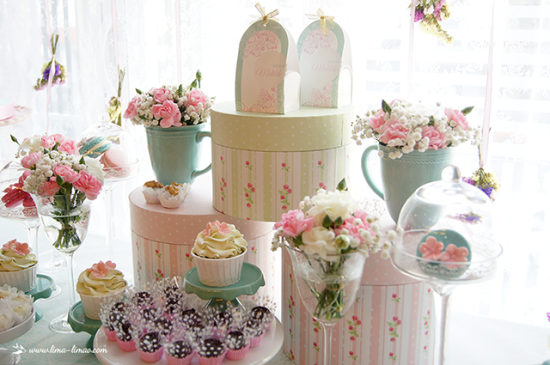Vintage Pastel Baby Shower ideas