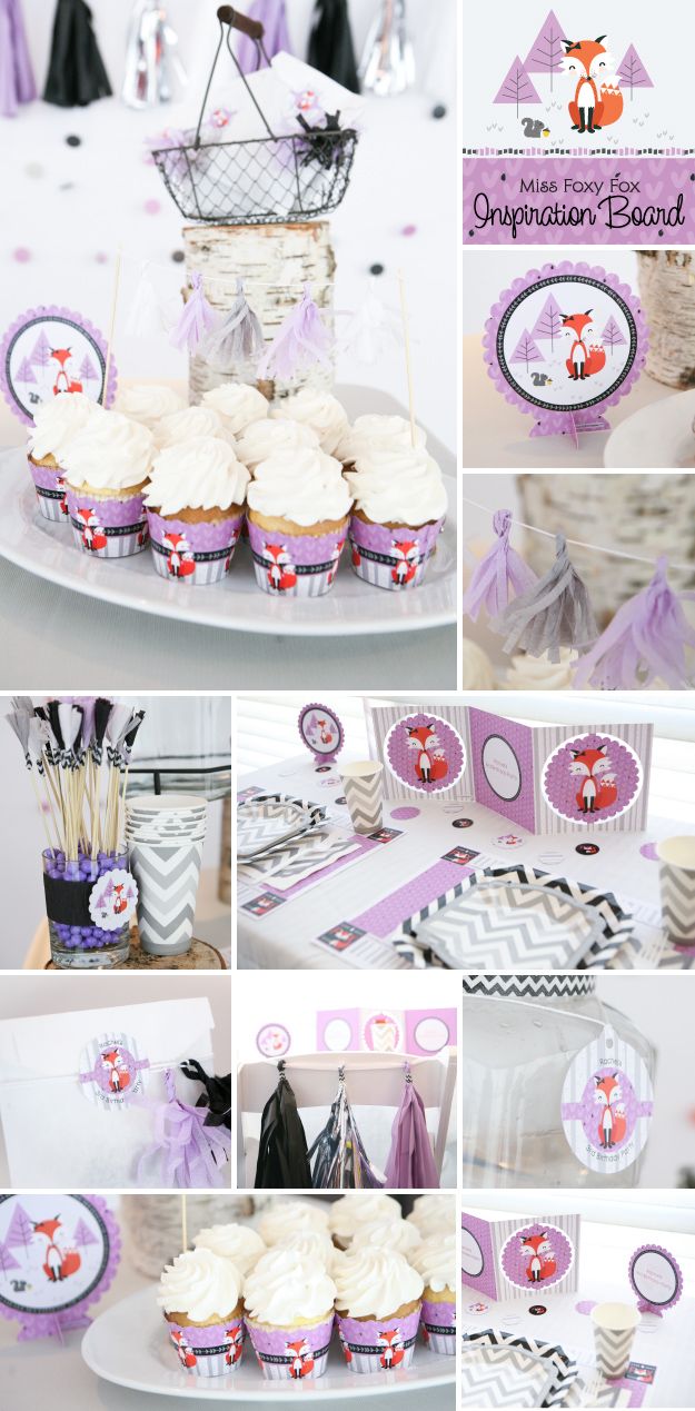 fox baby shower ideas