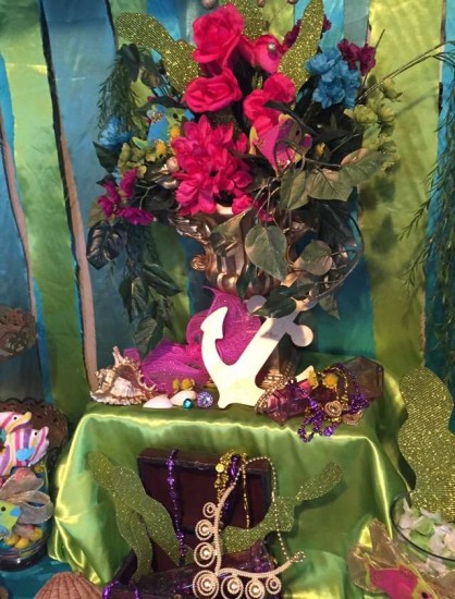 under the sea baby shower centerpiece idea