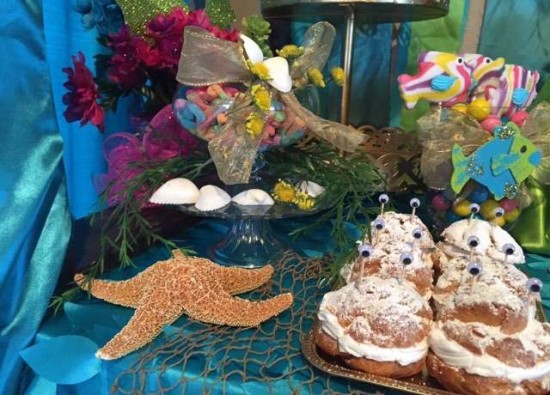 under the sea baby shower decorations, star fish