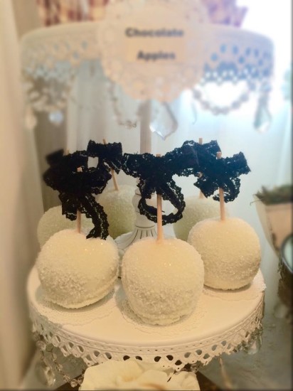 Elegant Shabby Chic Shower cakepops