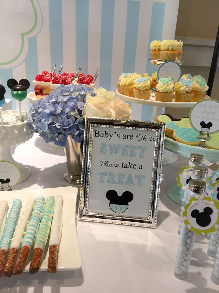 Baby Mickey Mouse Baby Shower - Baby Shower Ideas