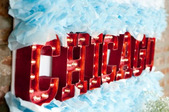 backdrop in sky blue and red
