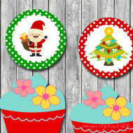 FREE Christmas Toppers, Labels, Tags