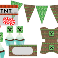 FREE Minecraft Creeper Printable