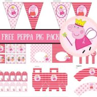 Free Peppa Pig baby shower package