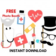 Free Doctor Nurse Printable Photobooth Props