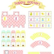 Free Pastel Easter printables