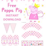 Free Peppa Pig party printable